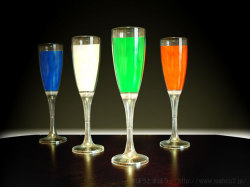 色変わりカクテル